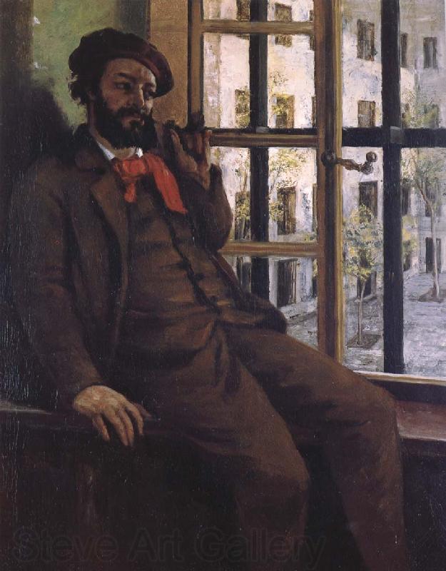 Gustave Courbet Self-Portrait at Sainte-Pelagie Spain oil painting art